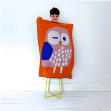 Load image into Gallery viewer, Sophie Home x Prints by KA Baby Blanket: Owl