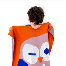 Load image into Gallery viewer, Sophie Home x Prints by KA Baby Blanket: Owl